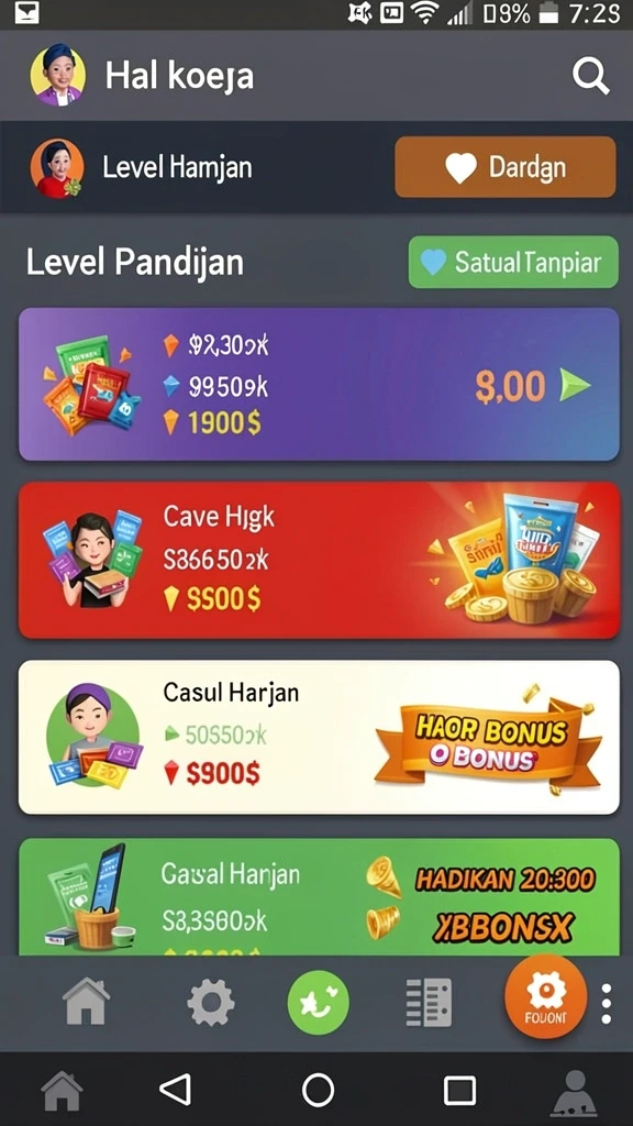 bigcor78 - Mode permainan yang bervariasi.