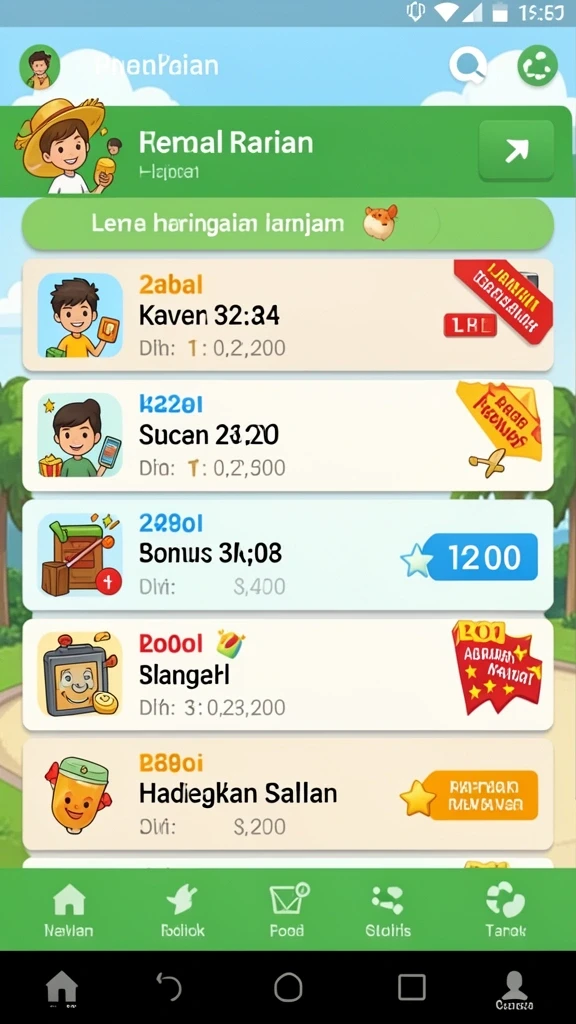 dy01 - Karakter unik dalam DY01 siap berpetualang.