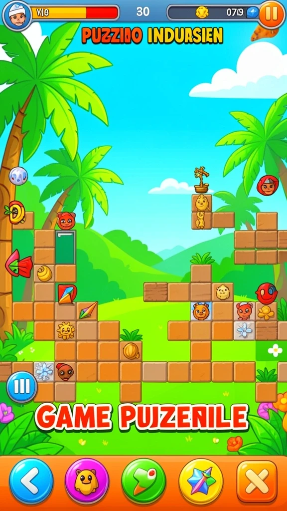 jktjkt - Screenshot menunjukkan level baru yang penuh tantangan.