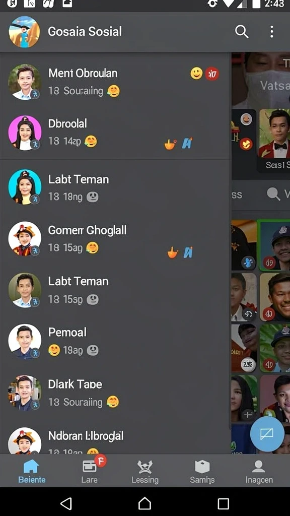 mg525 - Fitur multiplayer untuk bermain bersama teman.