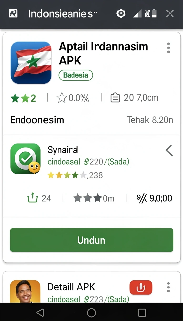 rajawali55 - Tampilan antarmuka pengguna yang menarik dan mudah dinavigasi.